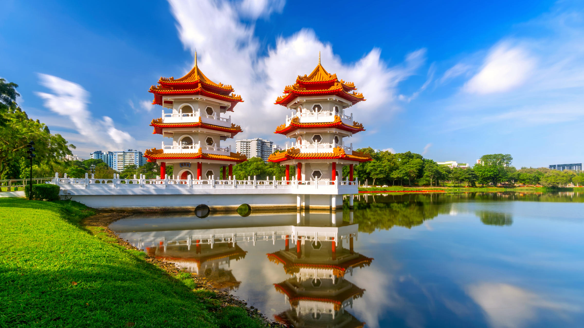 Chinese and Japanese Gardens in Singapore - Asian Park Art