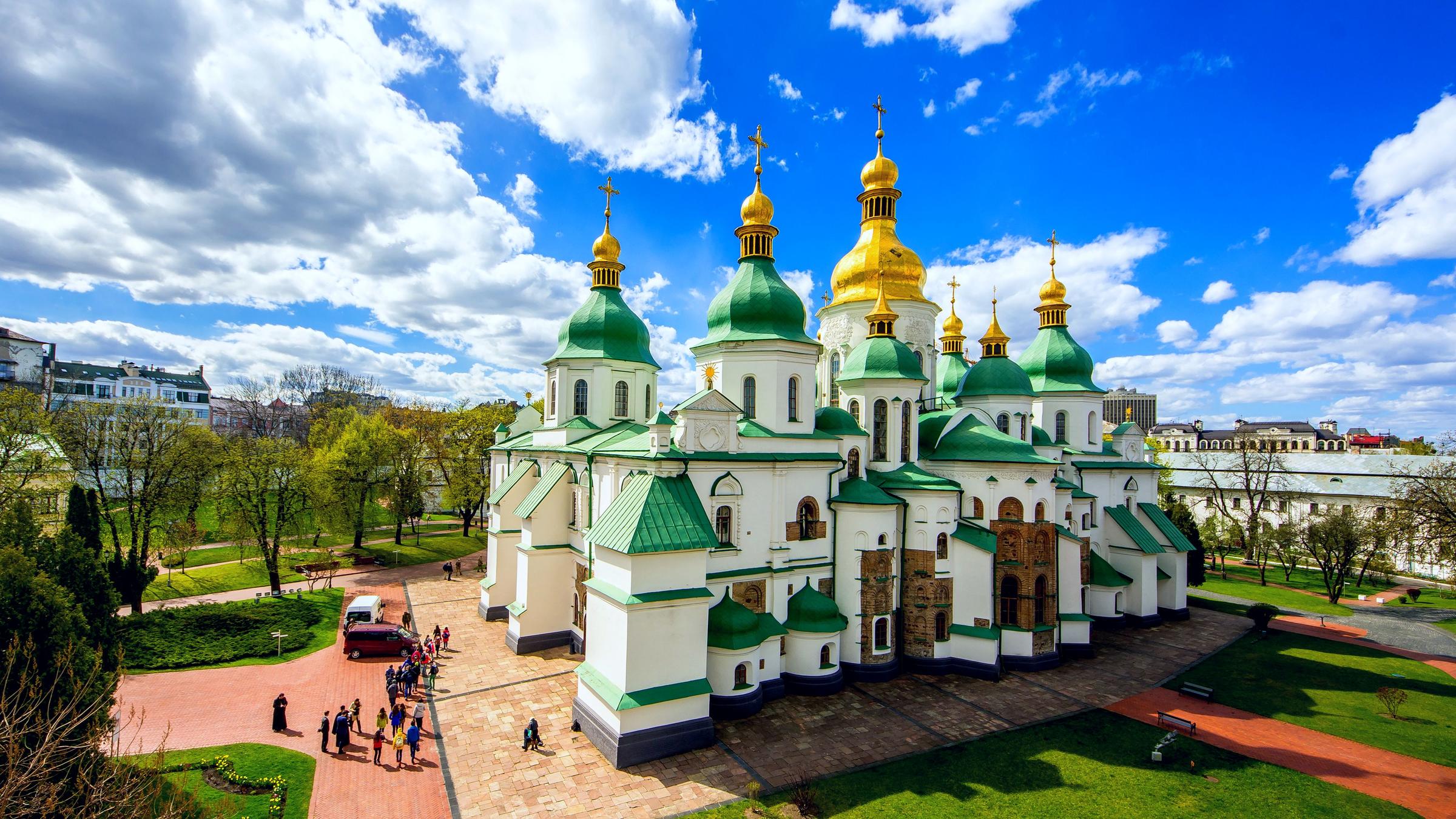 Софийский собор в Киеве, фото. Строительство храма Софии Киевской