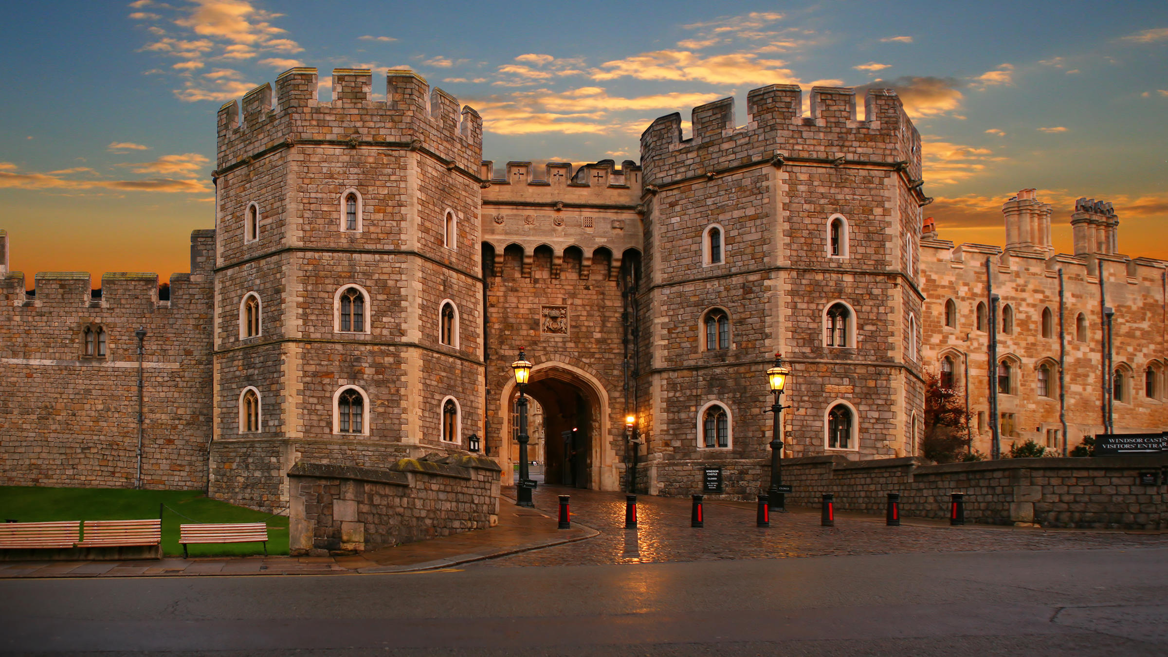 Виндзорский замок в Великобритании - фото и описание Windsor Castle