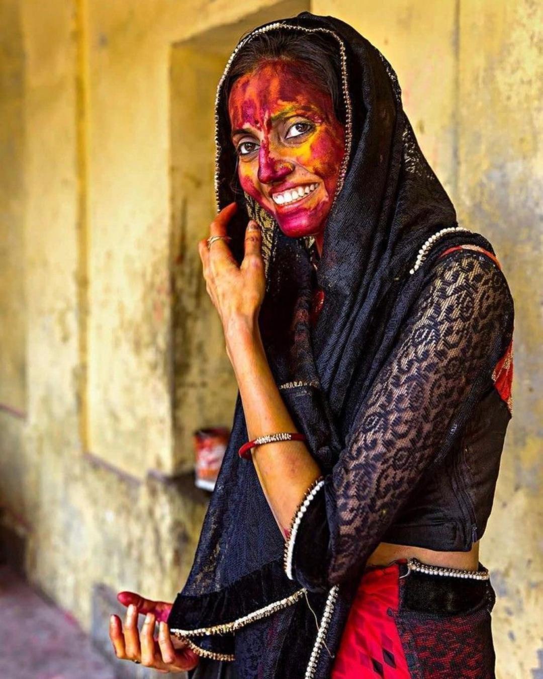 Фестиваль красок Холи в Индии - праздник весны (фото)