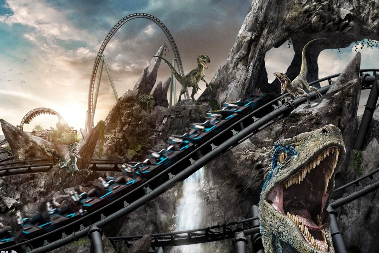 Das Universal Orlando Resort hat eine neue Attraktion Jurassic World  VelociCoaster vorgestellt - Nachrichten | Planet of Hotels, image size:1220x813