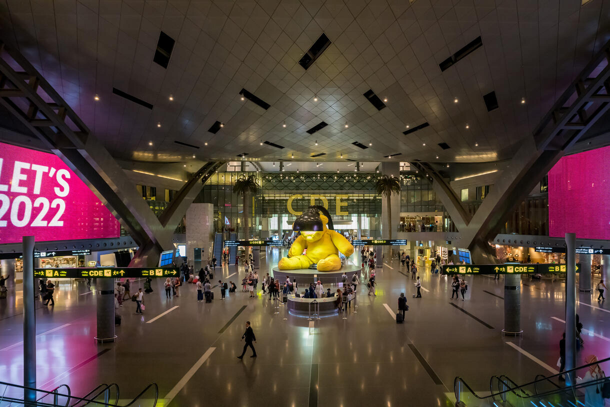 Der Hamad International Airport wurde von Skytrax zum besten der Welt ...