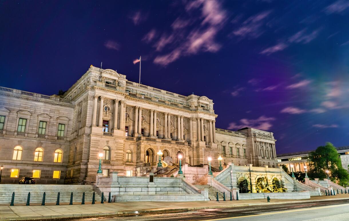 Library of Congress in Washington, history and huge collections