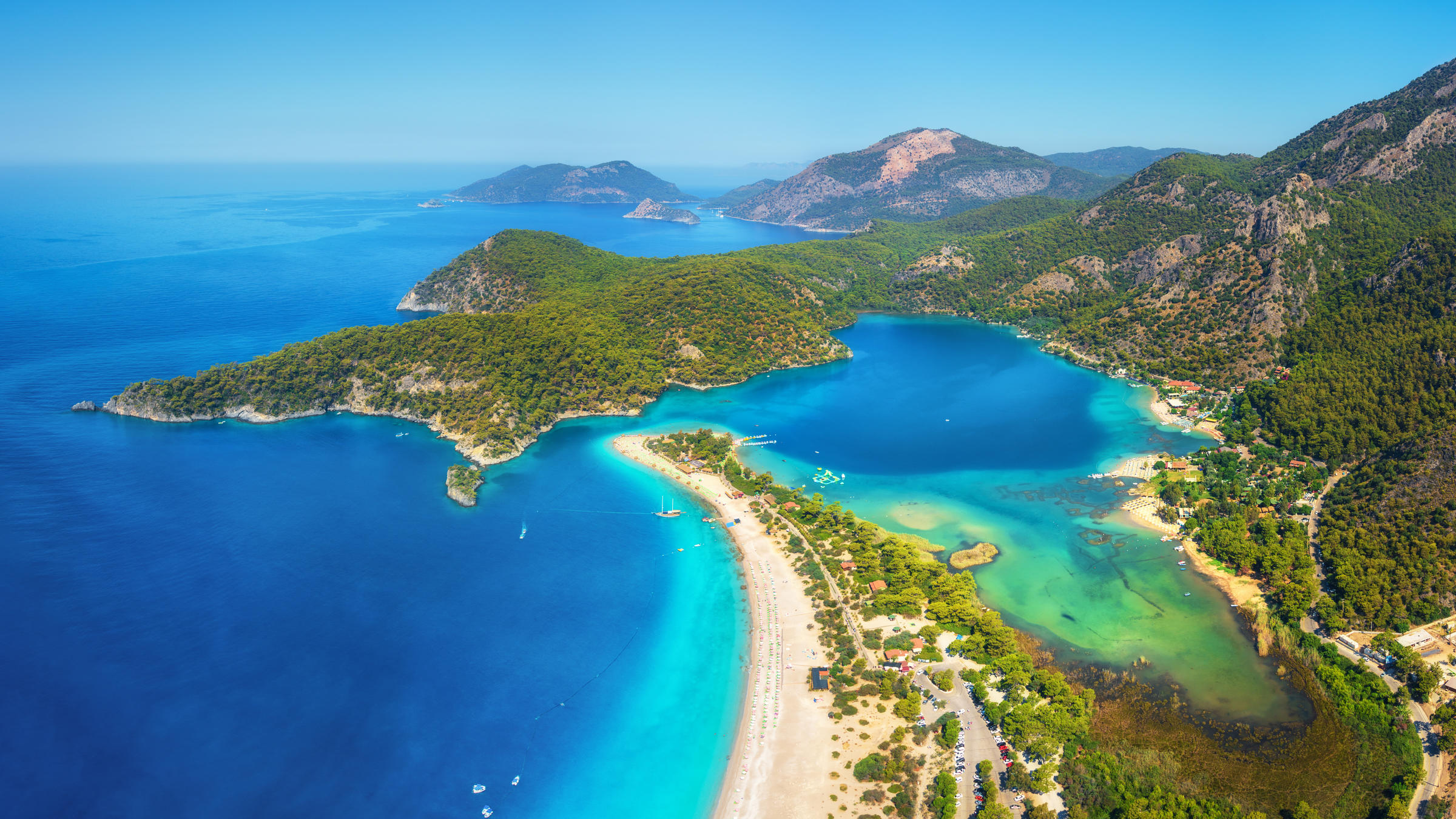 Ölüdeniz Beach and Blue Lagoon in Fethiye