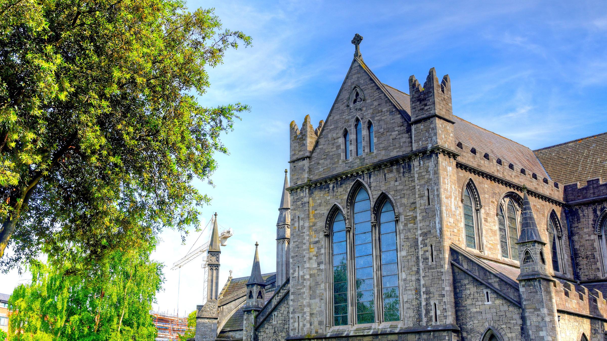St. Patrick's Cathedral in Dublin - Ireland's largest cathedral