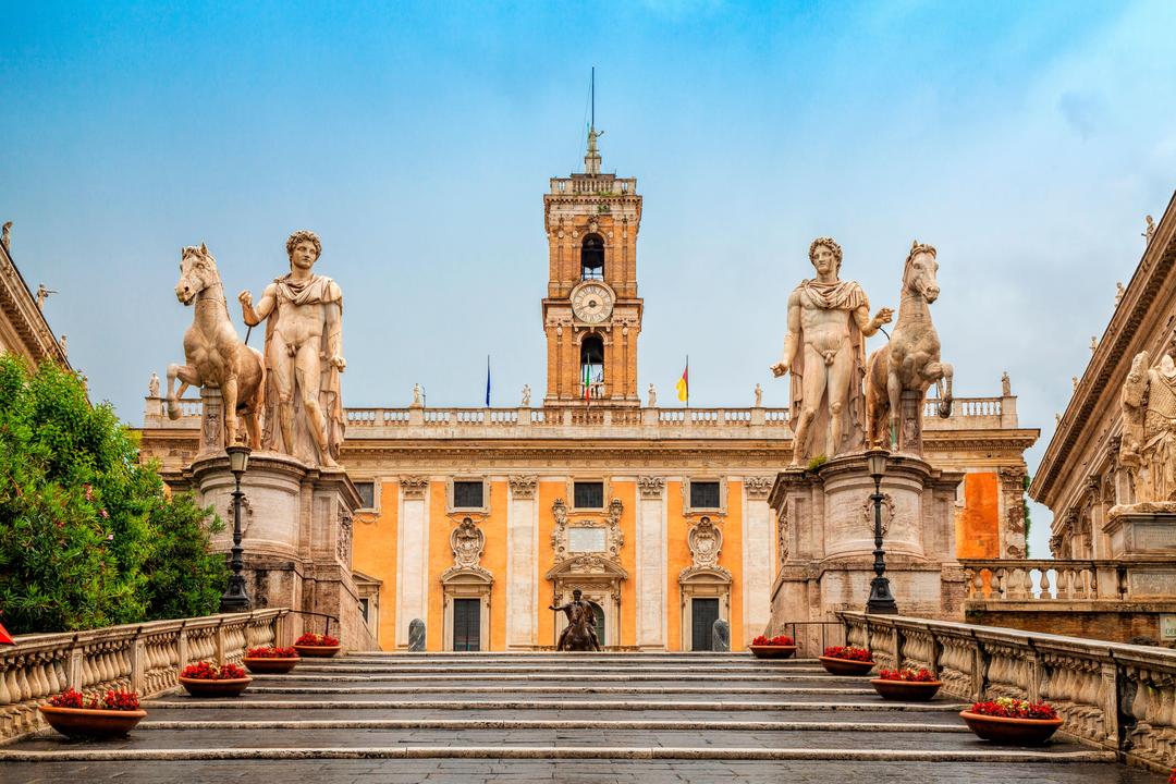 Capitoline Hill or Roman Capitol - one of the seven hills of Rome