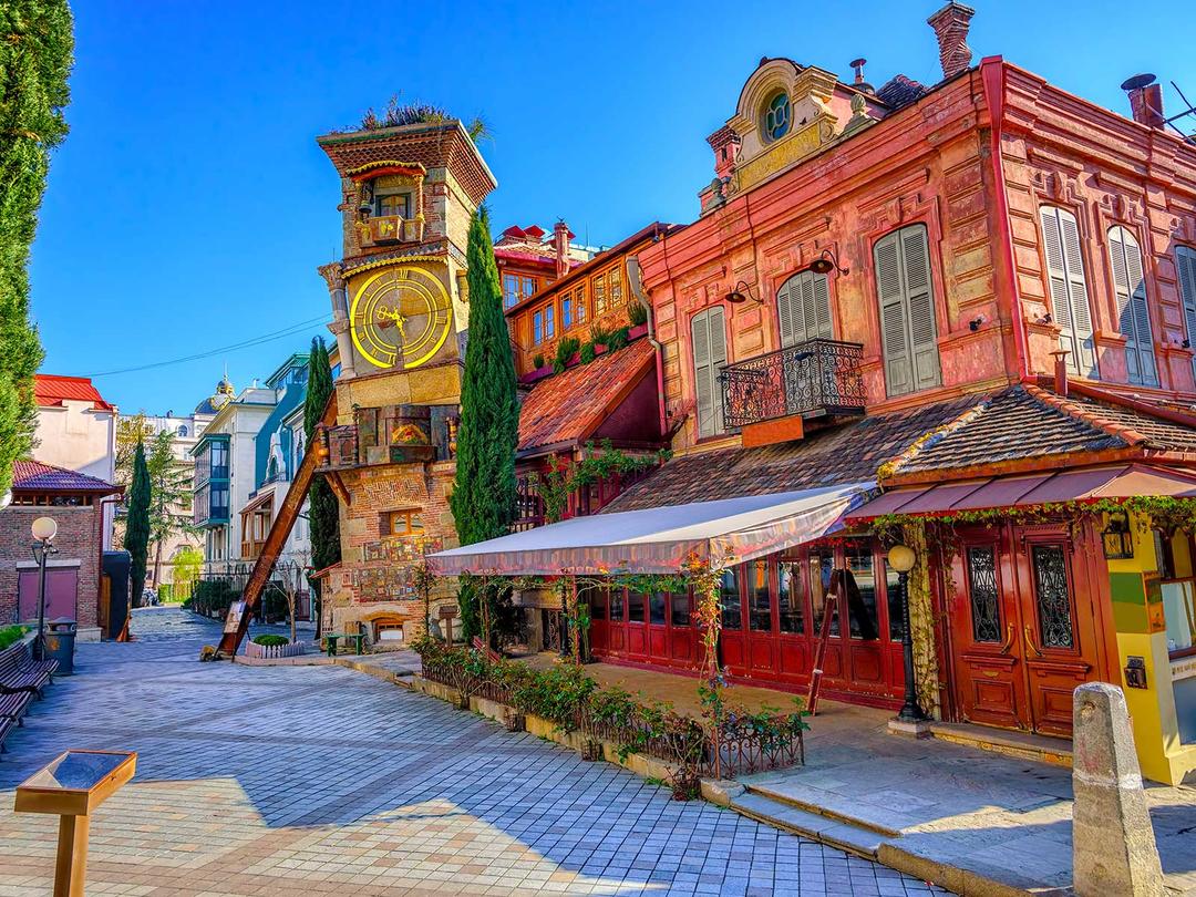 Old Town Tbilisi The Historical Center Of The Capital Of Georgia Old Town Tbilisi The Historical Center Of The Capital Of Georgia